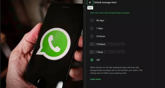 "WhatsApp"da 1 saata silinən mesaj funksiyası gəlir